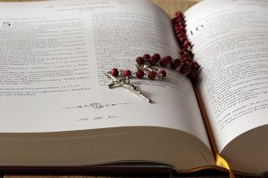 the rosary, bible, the scriptures